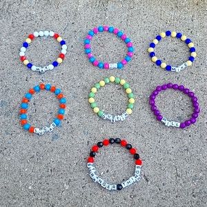 Stranger things bracelets